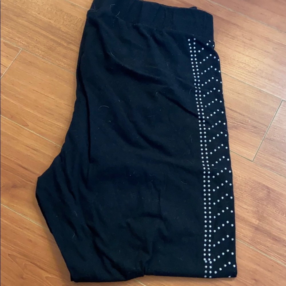 Black Studded Size 3 Torrid Leggings